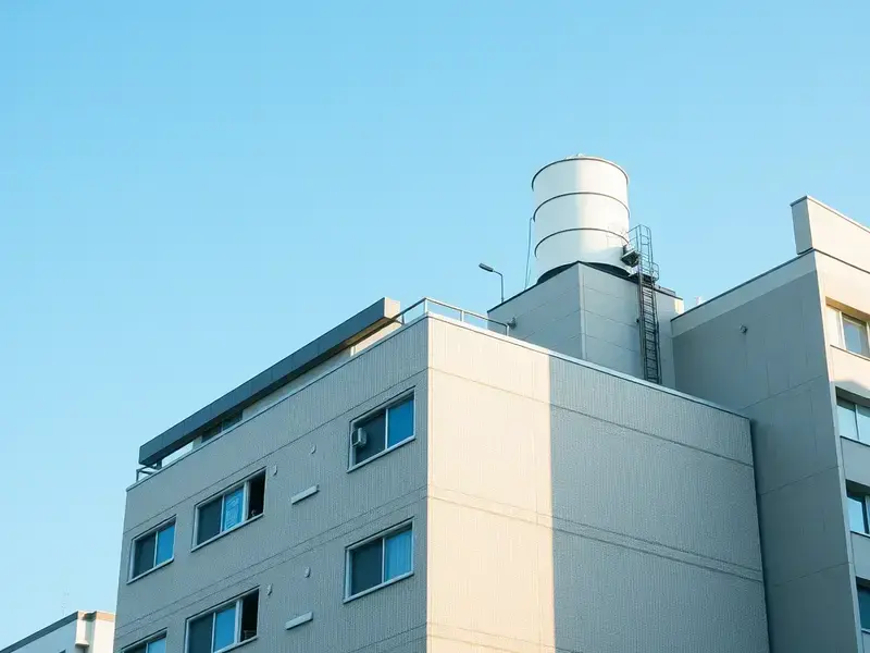 大阪市マンション 受水槽水中ポンプ交換